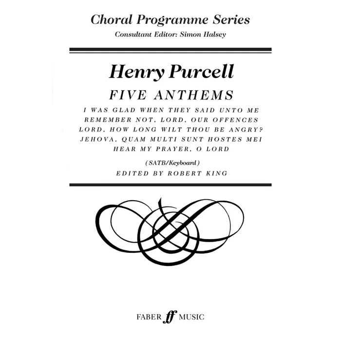 Purcell, Henry – Five Anthems. SATB accompanied (CPS)