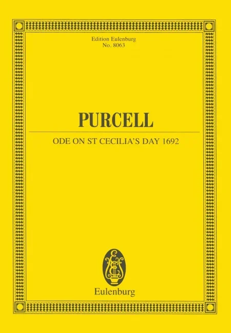 Purcell, Henry : Purcell, Henry : Ode on St. Cecilia’s Day 1692 Z 328, Hail! Bright Cecilia – mixed choir (SATB/SATB)