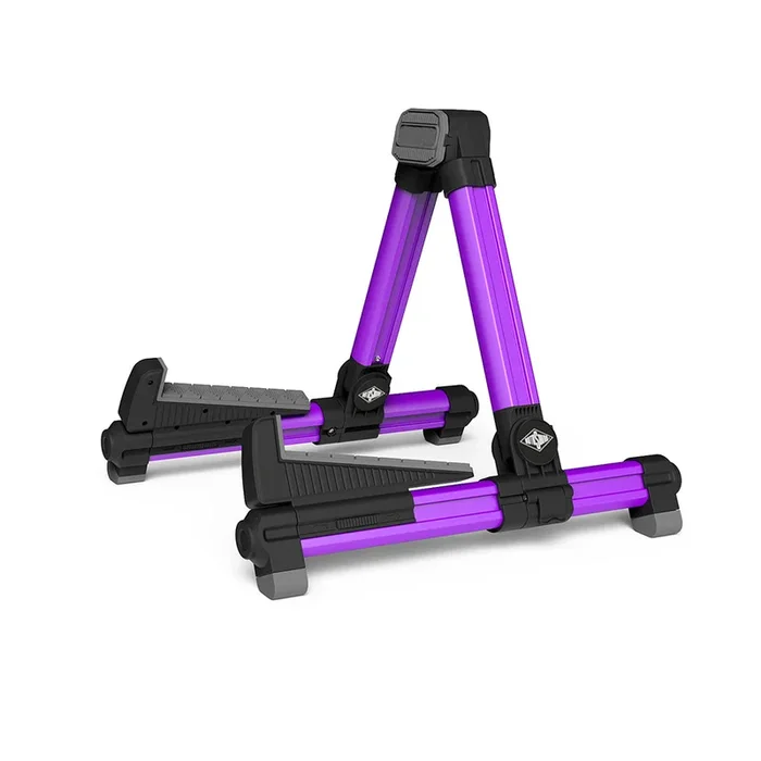Purple guitar stand