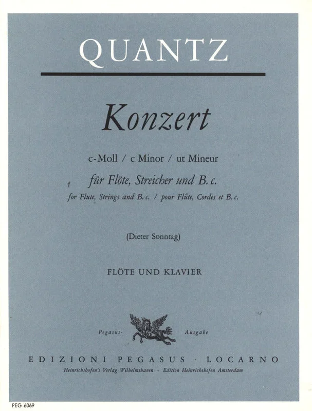 Quantz: Flute Concerto in C Minor, QV 5:32