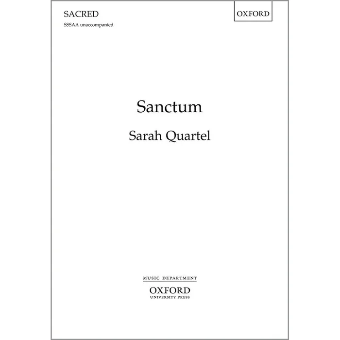 Quartel, Sarah – Sanctum