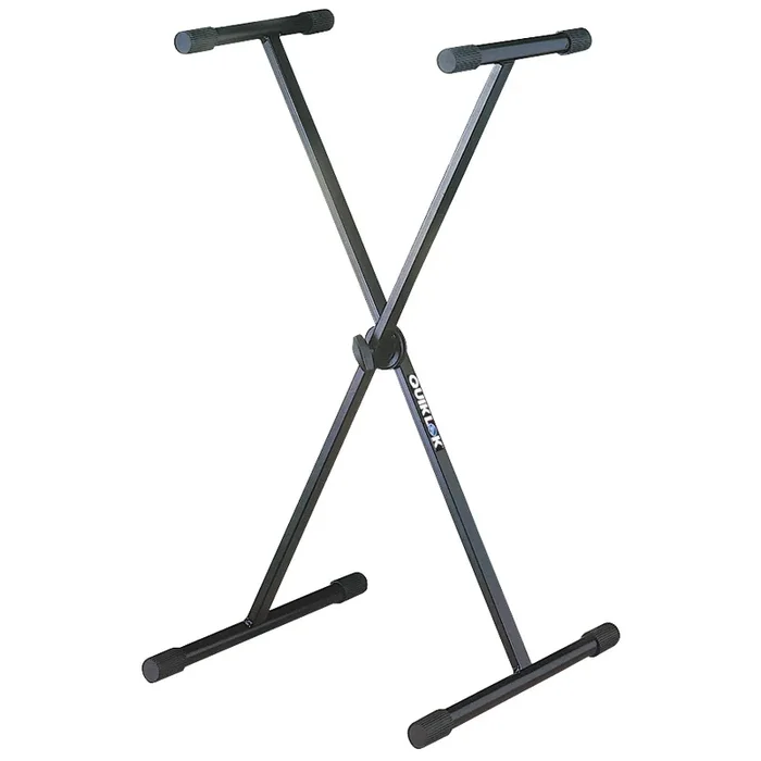 Quik Lok T10BK Trex Single Braced Keyboard Stand