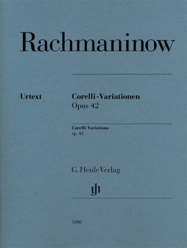 Rachmaninoff: Corelli Variations op. 42 Piano Solo