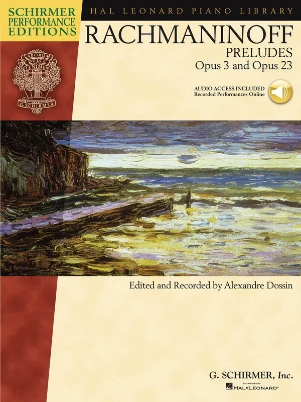 Rachmaninoff Preludes Op 3 Op 23 Book/CD Spe (Softcover Book/CD)