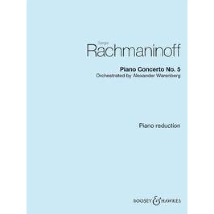 Rachmaninoff, Sergei Wassiljewitsch – Piano Concerto ‘No.5’