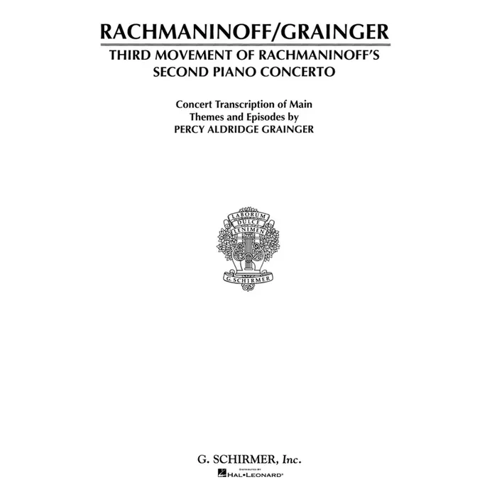 Rachmaninov, Sergei – Concerto No. 2 – 3rd Movement