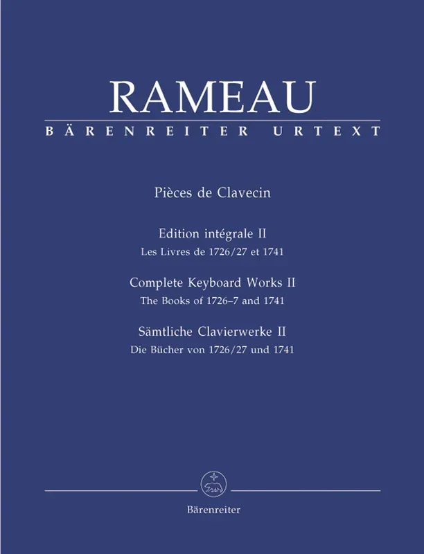 Rameau: Complete Keyboard Works – Book 2
