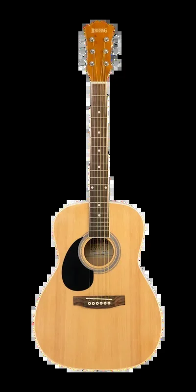 Redding 3/4 Acoustic Left Hand Guitar – Natural Gloss Finish