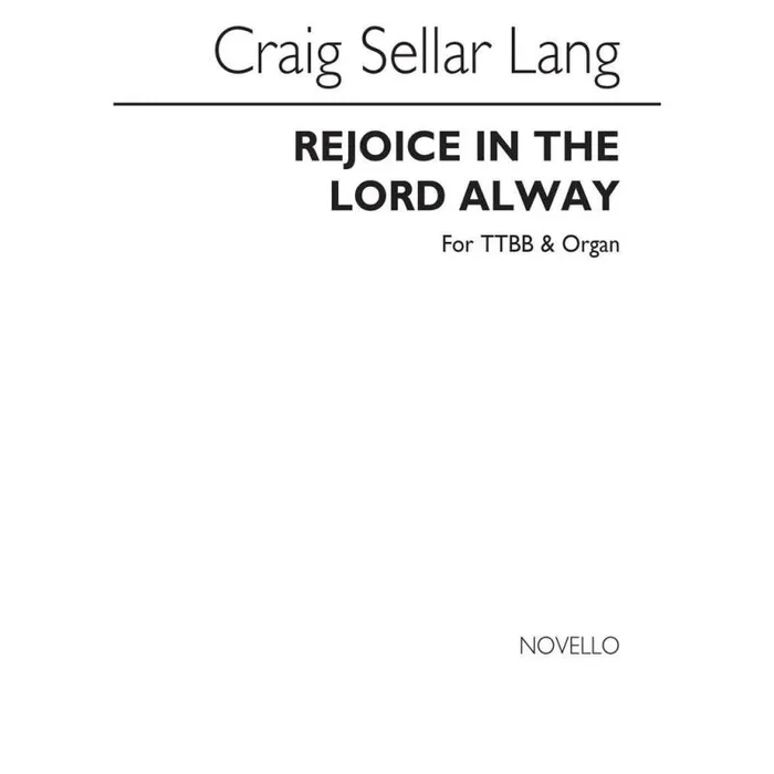 Rejoice In The Lord Alway