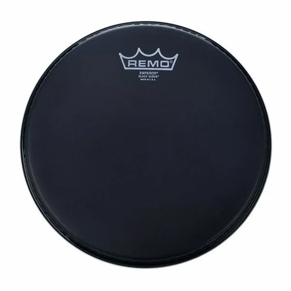 Remo 10″ Emperor Black Suede