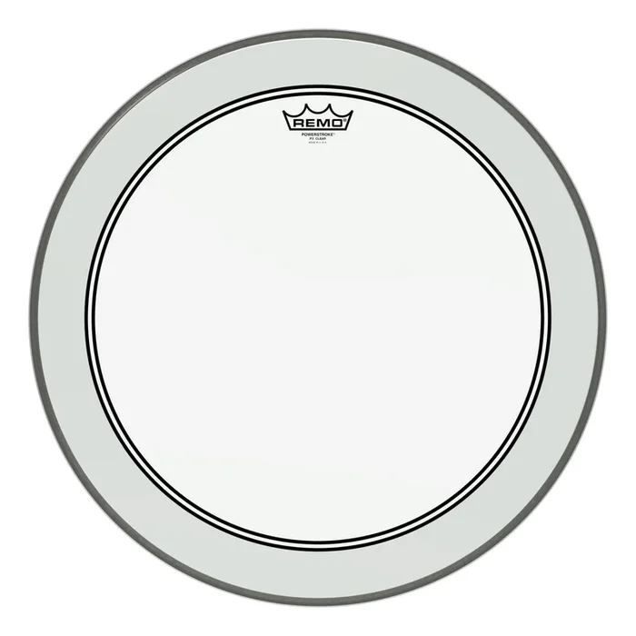 Remo Bass Powerstroke 3 Clear 20″