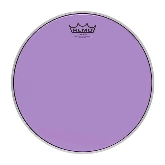 Remo Colortone Emperor 13in Drum Head in Purple