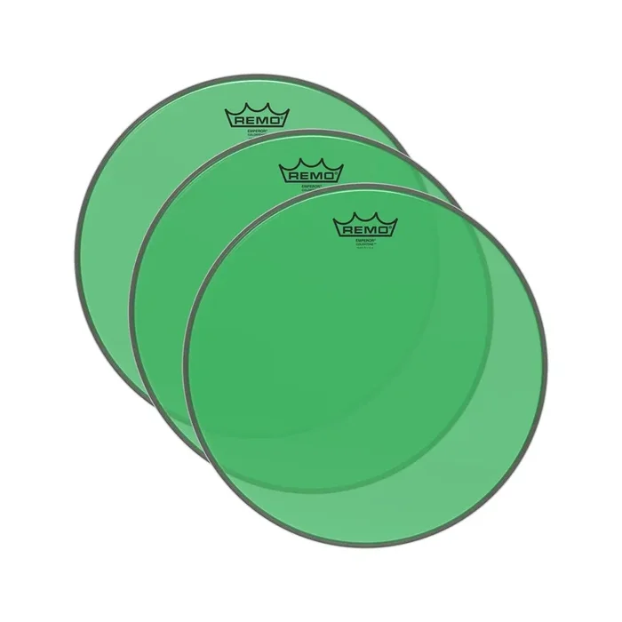 Remo Colortone Tom Pack (10″12″14″ BE COLORTONE? Green)