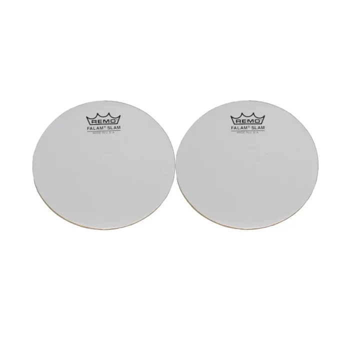 Remo Falam Slam 2 Pack 4″ Bass Drum Head Protectors KS-0004-PH-