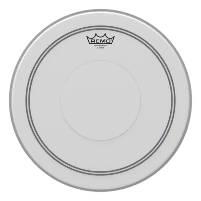 Remo P3-0116-C2 Powerstroke 3 Coated 16 Inch Drumhead with Clear Dot Top Side