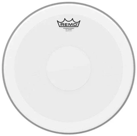 Remo Powerstroke 4 Coated 16” w/ Top Clear Dot