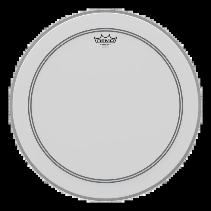 Remo Powerstroke P3 Coated Bass Drumhead – 24″