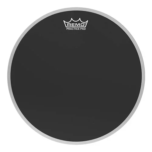 Remo Practice Pad Drumhead – Ambassador Ebony 8″
