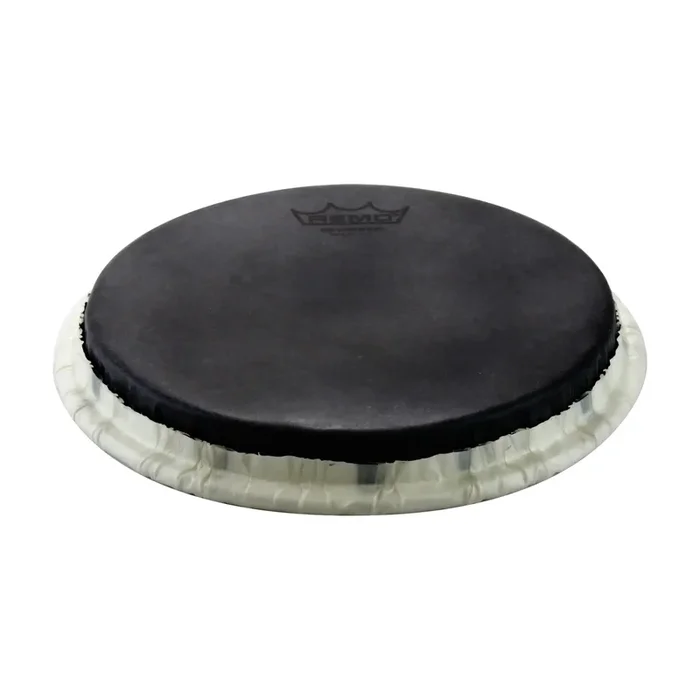 Remo Skyndeep Tucked Bongo Heads 8.5″ – Black Calfskin Graphic