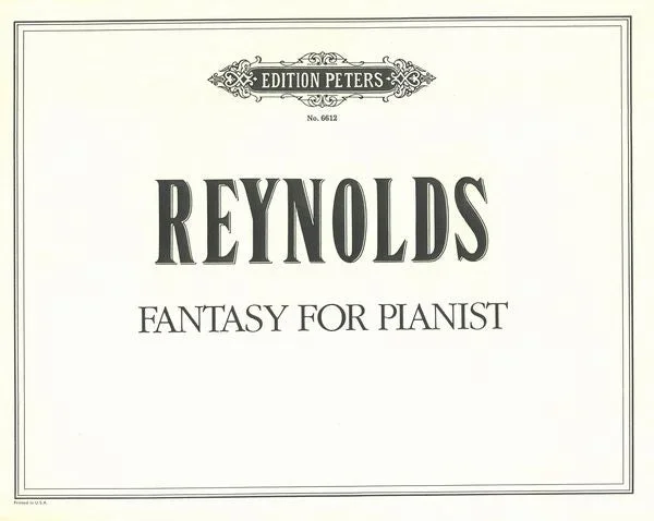 Reynolds: Fantasy for Pianist
