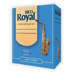 Rico Royal Alto Saxophone Reeds 10 per Box #5 Strength