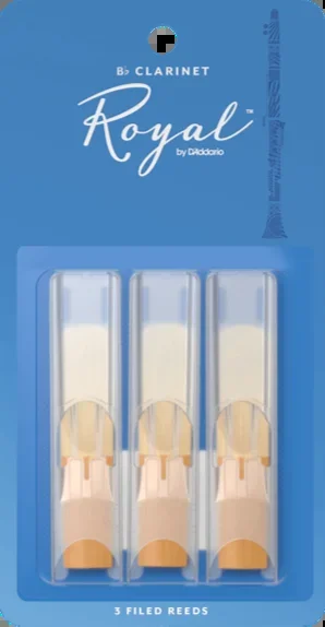 Rico Royal Bb Clarinet Reeds (3 Pack)