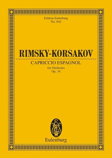 Rimsky-Korsakov, Nikolai : Rimsky-Korsakov, Nikolai : Capriccio espagnol, – orchestra – Schott Digital