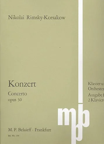 Rimsky-Korsakov: Piano Concerto in C-sharp Minor, Op. 30