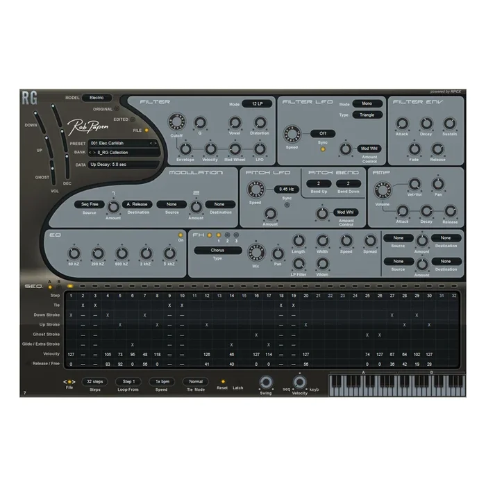 Rob Papen RG Rhythm Guitar Virtual Instrument