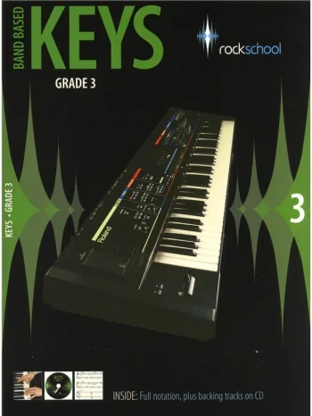 Rockschool Keys: 3: Band Based Keyboard: From 2009: Book & CD