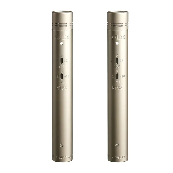Rode NT55 condenser microphone – matched pair