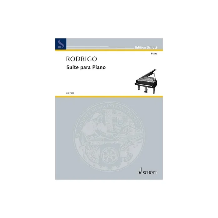 Rodrigo, Joaquín – Suite para Piano