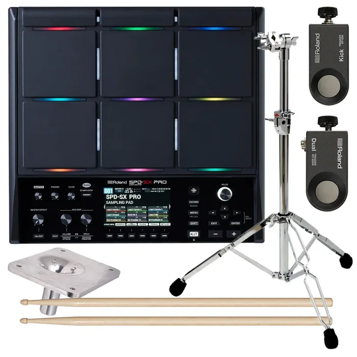 Roland SPD-SX PRO Sampling Pad TRIGGER PAK
