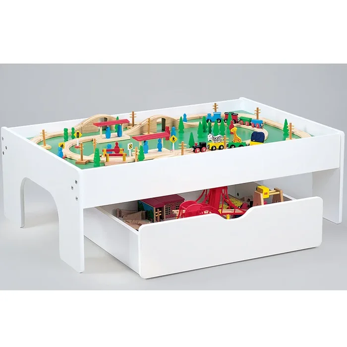 Roll-Out Storage Bin – White Melamine