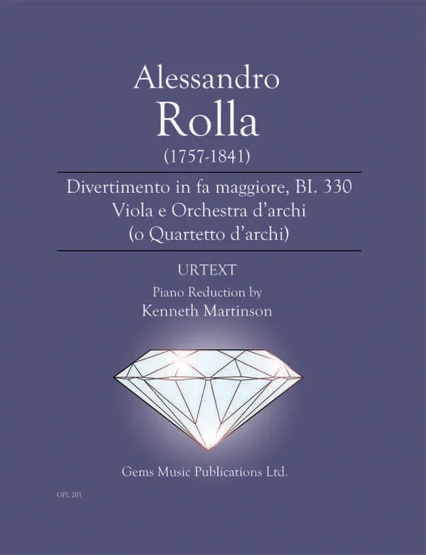 Rolla: Divertimento in F Major, BI. 330