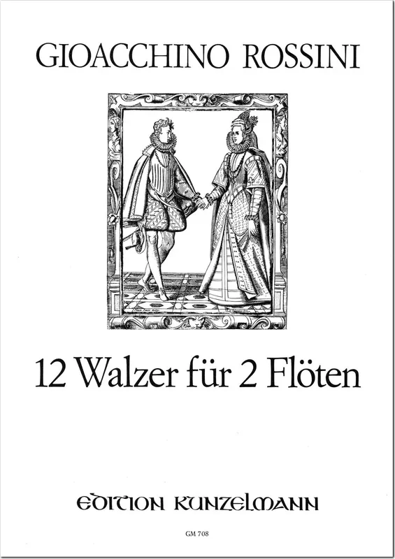 Rossini: 12 Waltzes for 2 Flutes