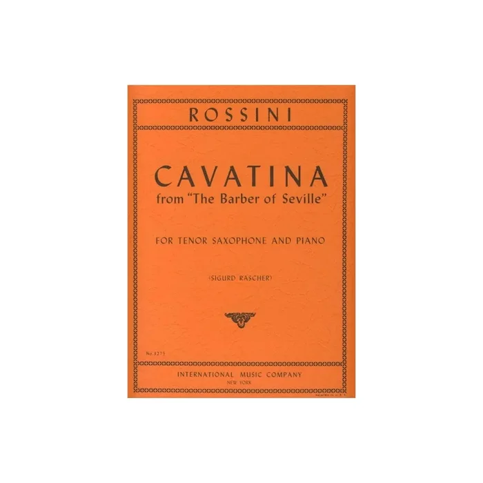 Rossini, Gioacchino Antonio – Cavatina