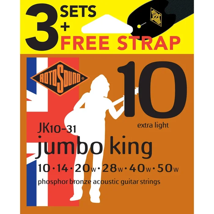 Rotosound RJK1031 PB Value Pack 10’s