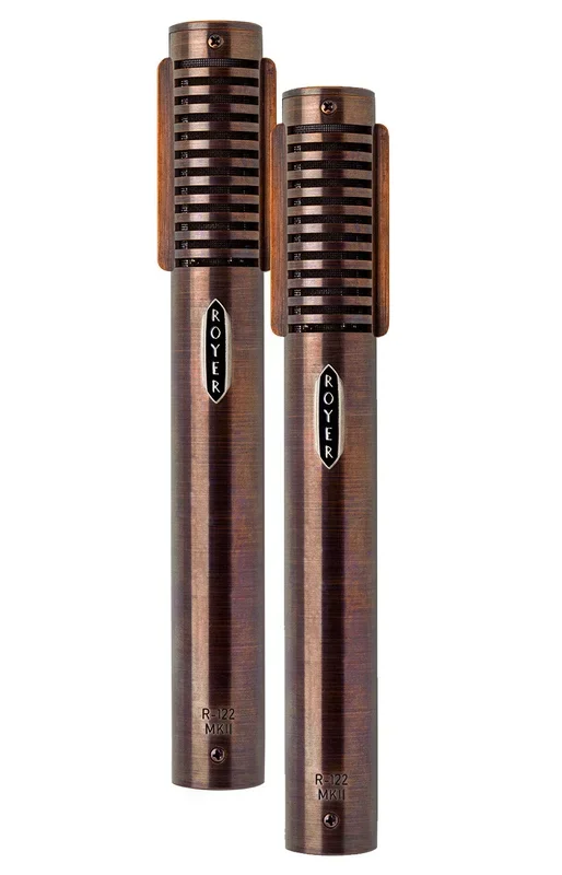 Royer R122 MKII 25th Anniversary – Distressed Rose, Matched Pair