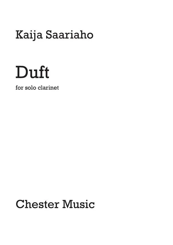Saariaho: Duft