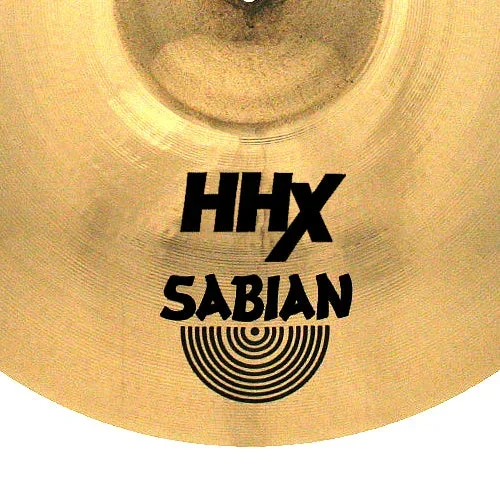 Sabian 16 Inch HHX Evolution O Zone Crash Cymbal Brilliant Finish – 11600XEB