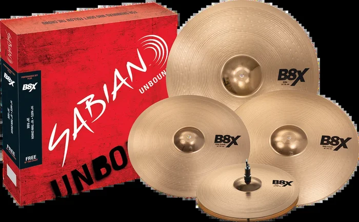 Sabian B8X Performance Set Plus – 45003XG