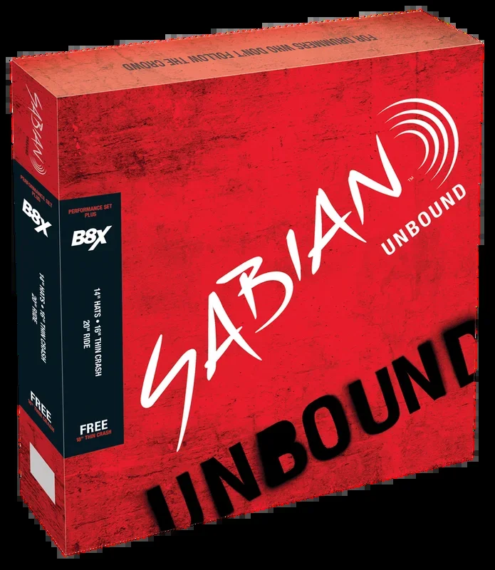 SABIAN B8X PERFORMANCE. SET PLUS