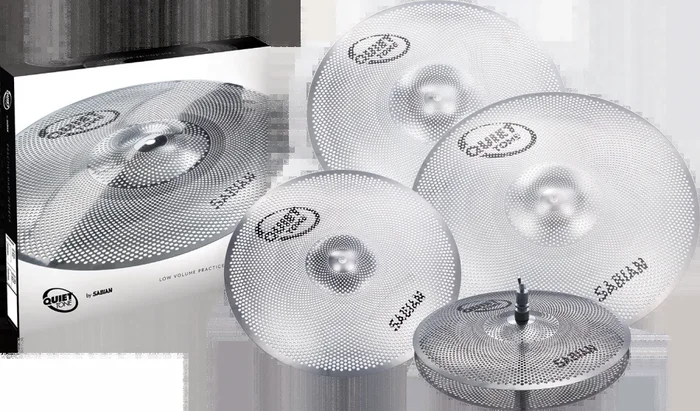 Sabian Quiet Tone Practice Cymbal Pack – QTPC504