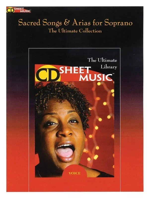 Sacred Songs And Arias For Soprano CD Rom Sheet (CD-Rom Only)