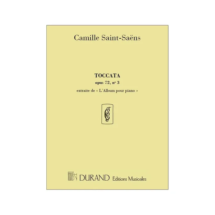 Saint-Saëns, Camille – Album Op 72 N 3 Toccata