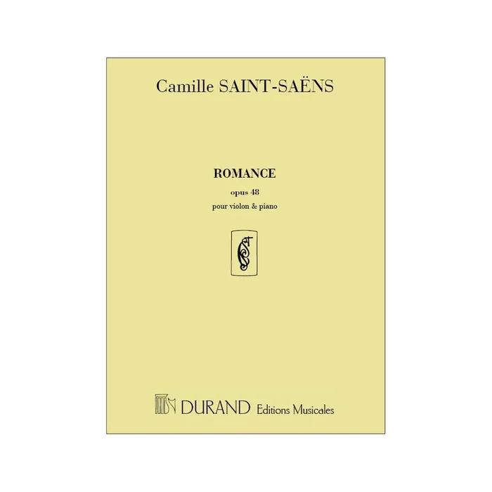 Saint-Saëns, Camille – Romance opus 48
