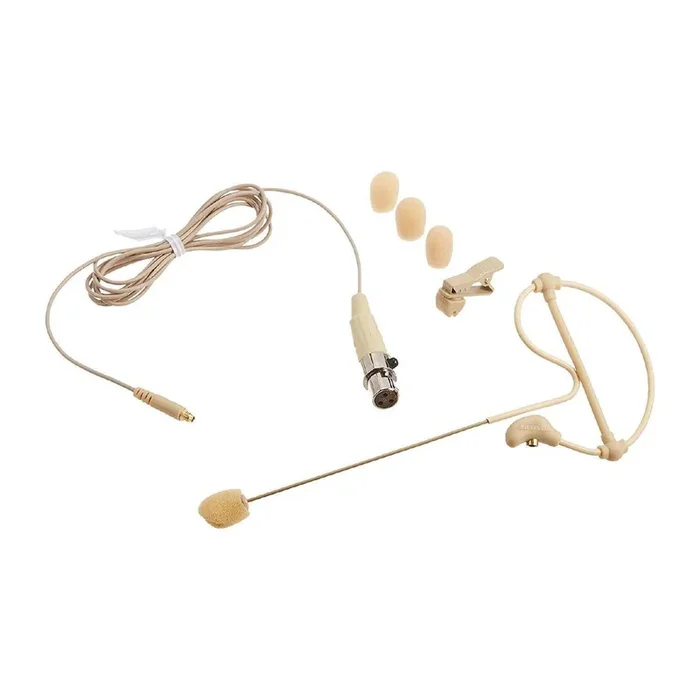 Samson SE10 Earset Microphone with Miniature Condenser Capsule (Tan with P3 Connector)