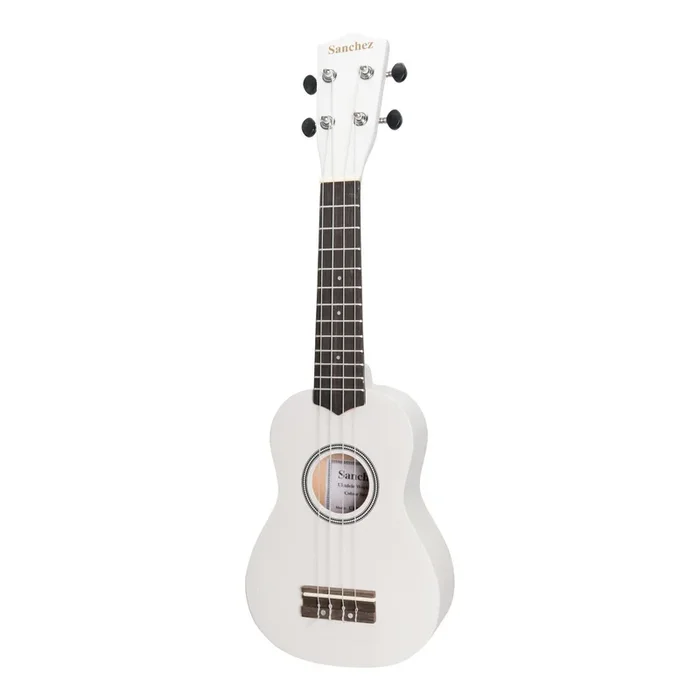 Sanchez ‘Colour Series’ Soprano Ukulele (White)
