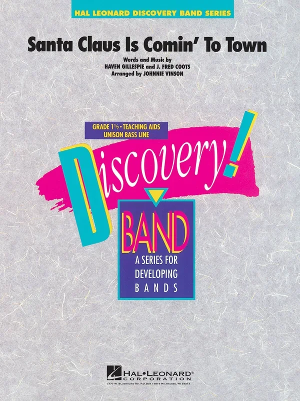 Santa Claus is Comin’ to Town: Discovery Concert Band